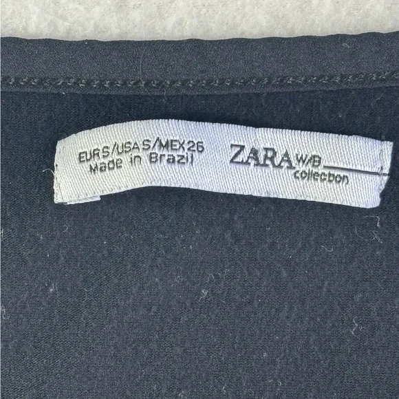 Zara Black Camisole with Front Zipper - Picture 2 of 5